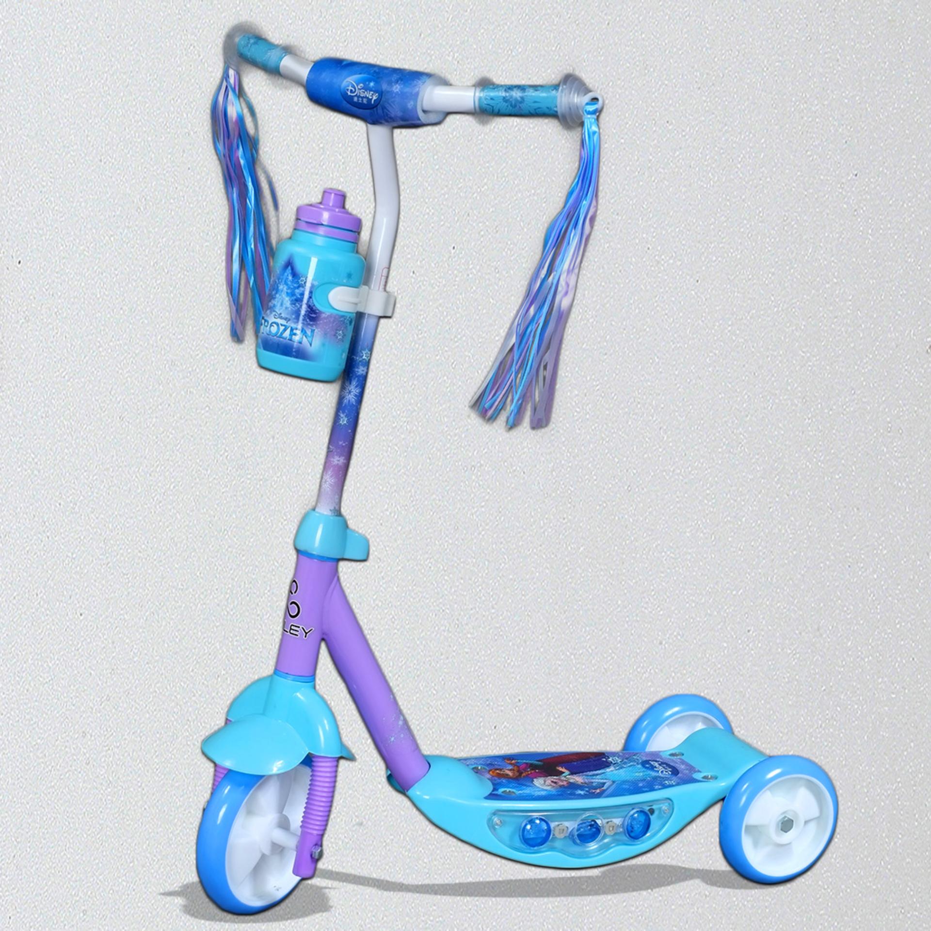 Xe Scooter 6 inch Bailey-Frozen B160606 (tím xanh ngọc)
