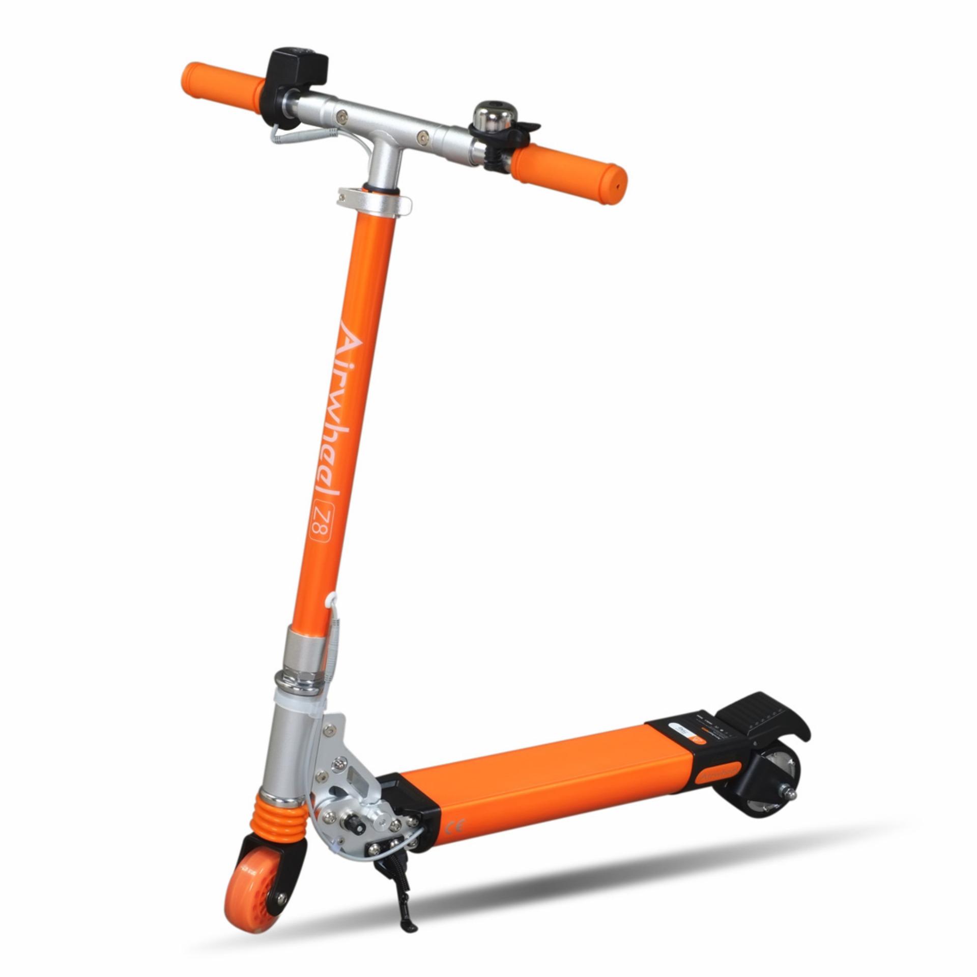 Xe scooter điện gấp siêu nhẹ Airwheel Z8 (cam)