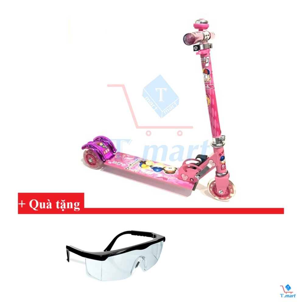 Xe trượt scooter + kính chống bụi tm.1040