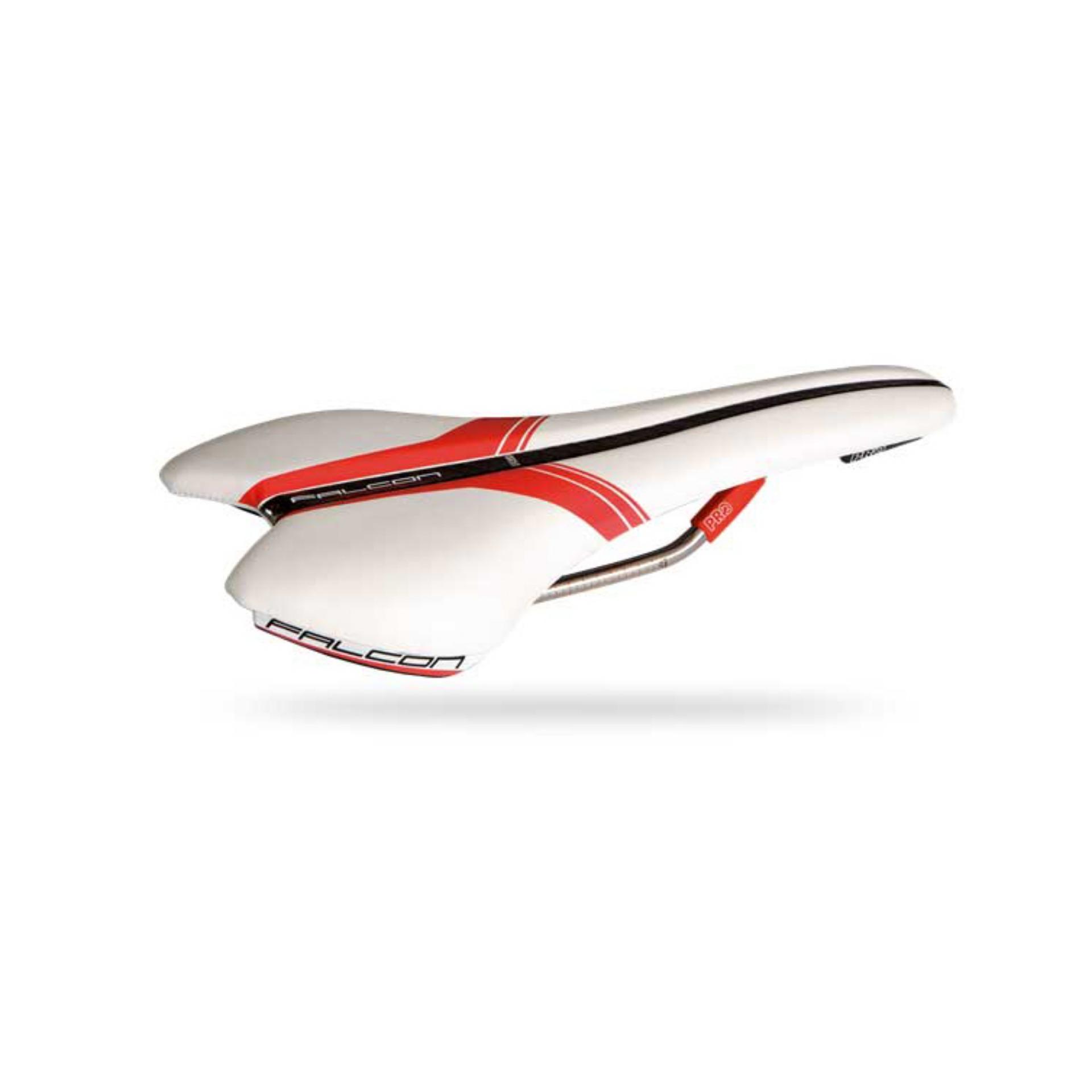 Yên xe đạp Shimano Pro Falcon TI (trắng)