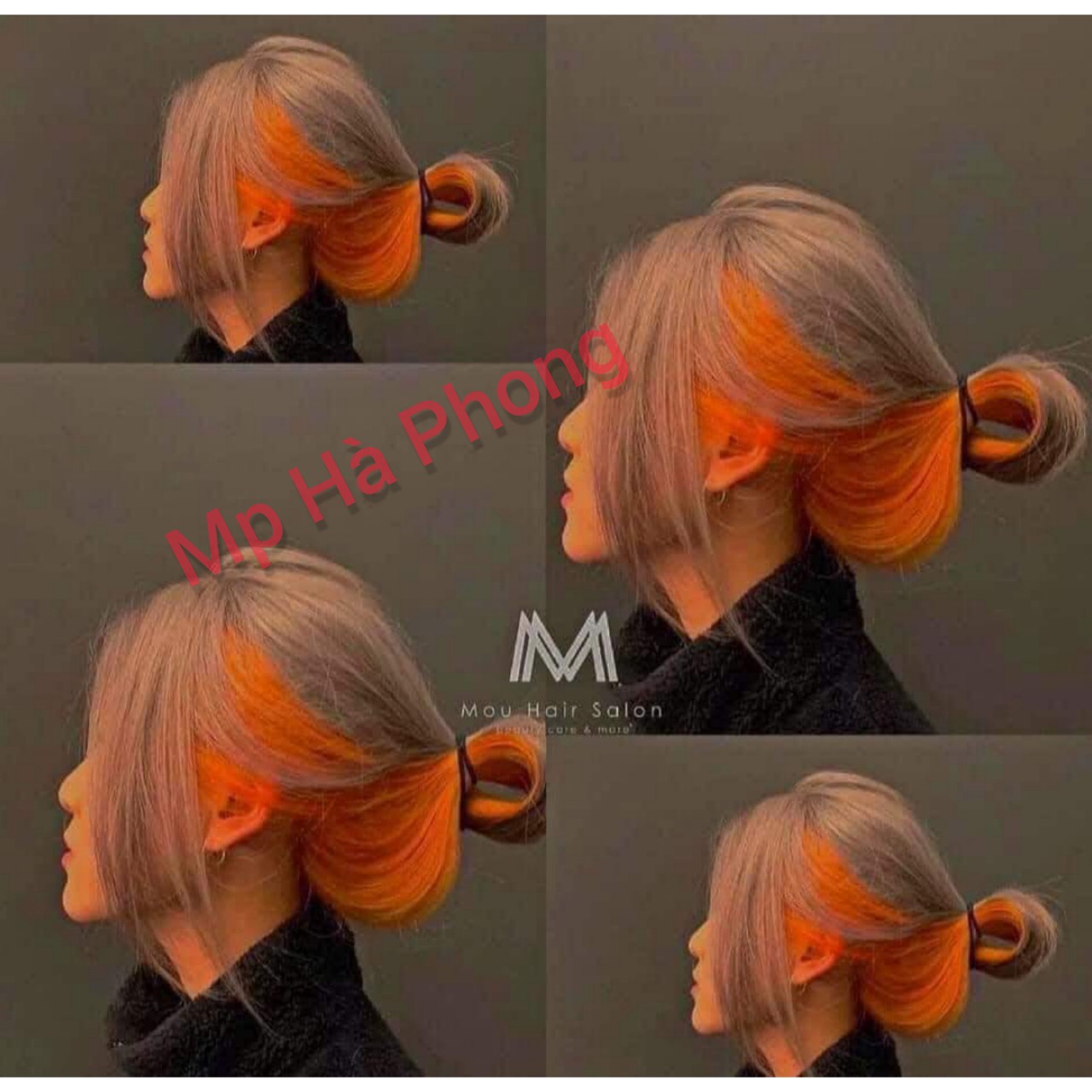 Hãy ngắm nhìn những kiểu tóc được nhuộm màu cam san hô, xanh dương và tím đầy sáng tạo và ấn tượng. Với những gam màu tươi sáng này, bạn sẽ tỏa sáng giữa đám đông và trở nên nổi bật hơn.