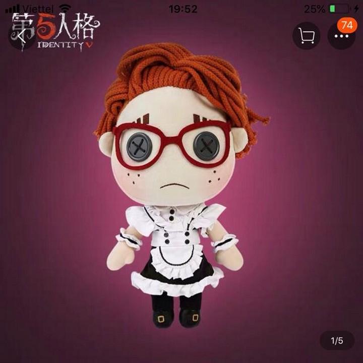 ( OFFICIAL ) Identity V doll Lucky cơ bản búp bê trò chơi Identity Nhân cách thứ năm dễ thương anime chibiThiết kế độc đáo, tinh tế Món quà độc đáo cho bộ sưu tập của bạn Thích hợp làm quà tặng cho bạn bè và người thân Fan .............. ring ngay sản phẩm về nào Thiết kế độc đáo và tinh tế Sản phẩm từ thegioimangaanime tham khảo thêm tại https://www.lazada.vn/shop/thegioimangaanime/ 