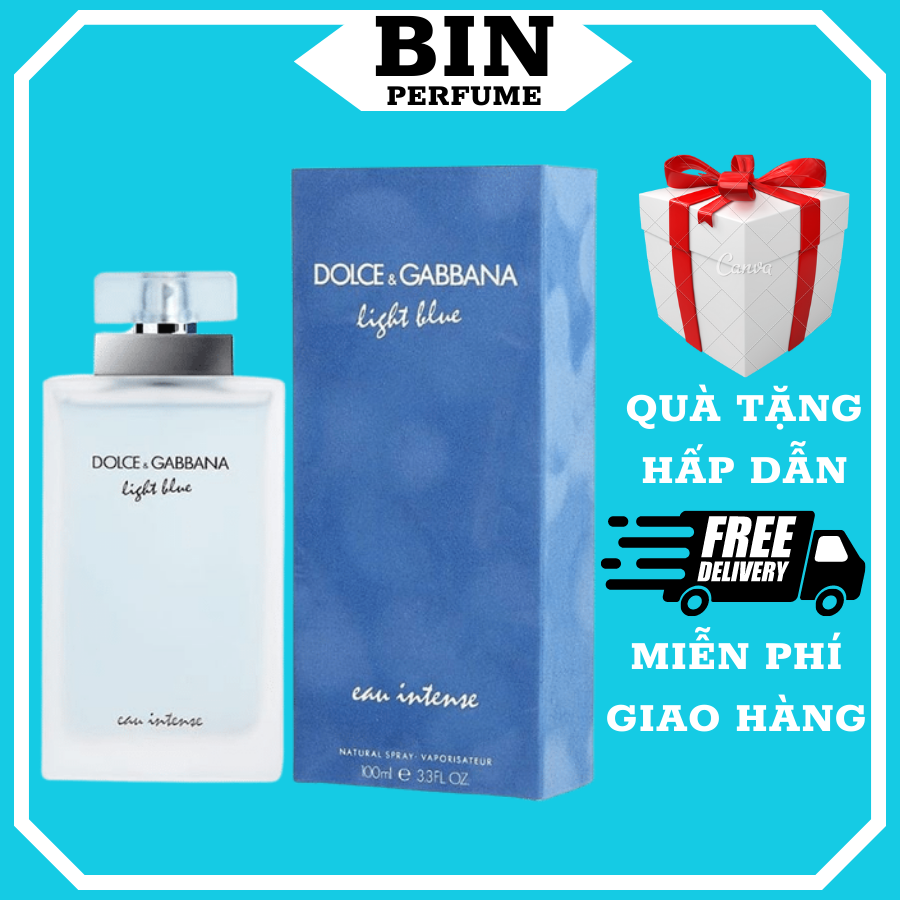 Nước hoa Dolce & Gabbana Light Blue,hương thơm nữ tính 