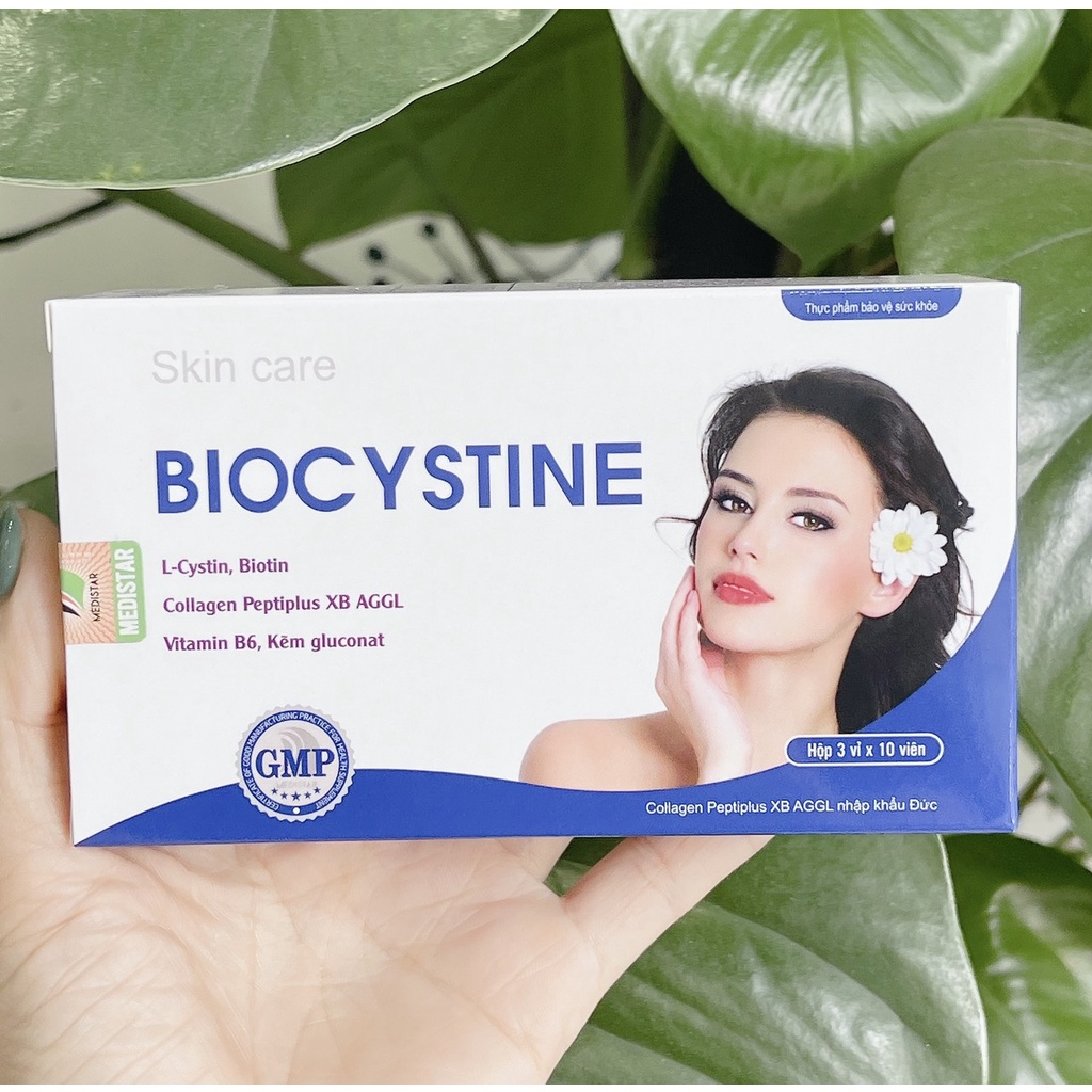 Hoàn Tiền 15%] HÀNG CÔNG TY - Viên Uống Biocystine Làm Đẹp Da Đẹp ...