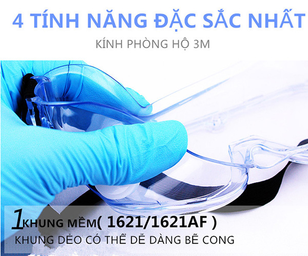 kinh bao ho deo chong hoa chat 3m 1621af 2