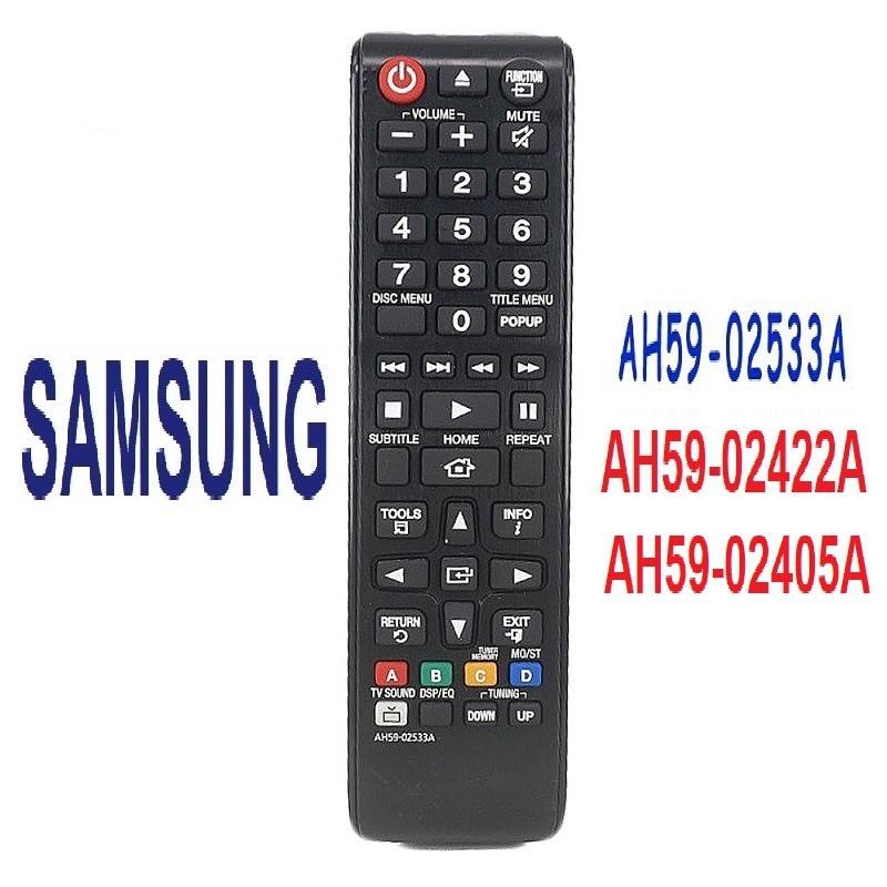 ✆☌ Remote điều khiển dàn âm thanh SAMSUNG bluray AH59-02422A AH59-02533A AH59-02405A