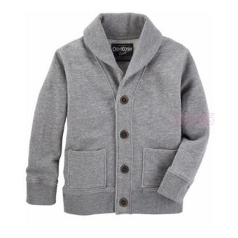 Áo khoác Cardigan Oshkosh xám-18M  