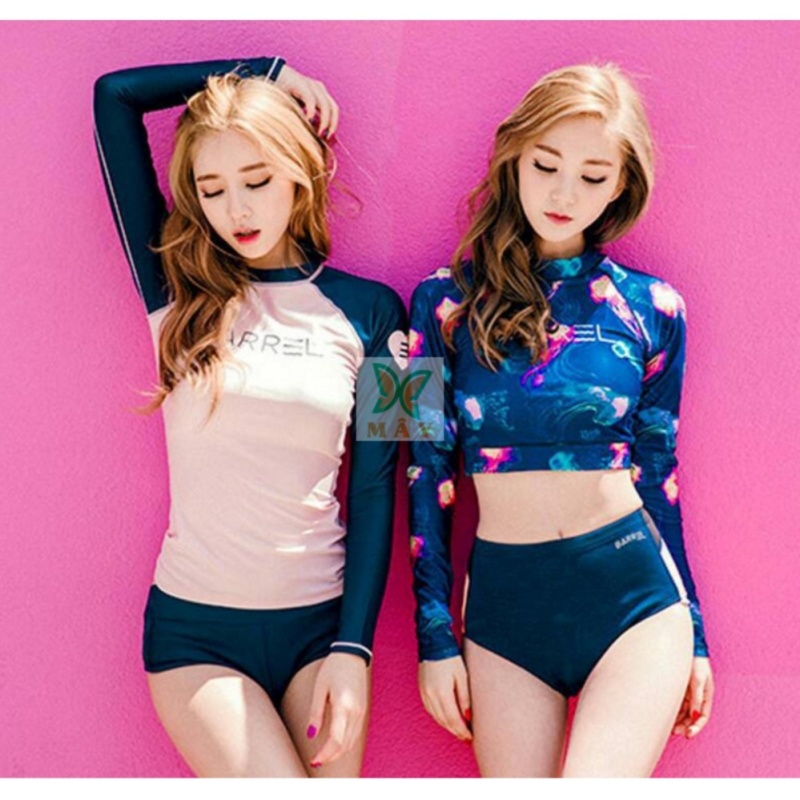 Nơi bán Áo Tắm Tay Dài Chống Nắng AT045 Shop Mây (Xanh)