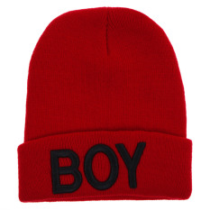 Báo Giá Boy Knitted Woolen Hats (Red Black) (Intl)   crystalawaking