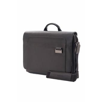 Cặp xách Samsonite Savio Leather Iv Messenger Bag - Black  