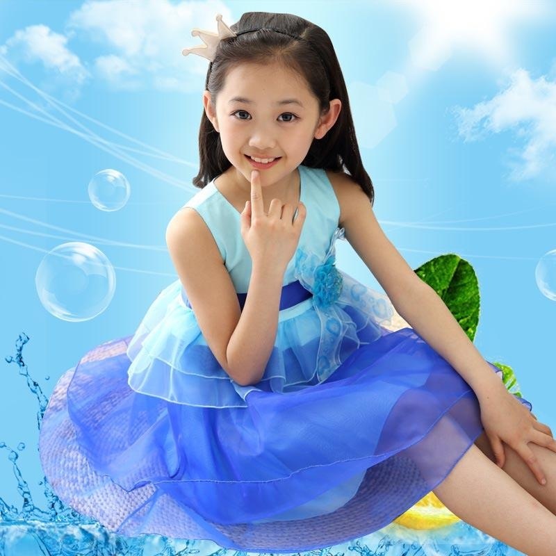 children organza princess dress stereoscopic flower children organza princess dress stereoscopic flower