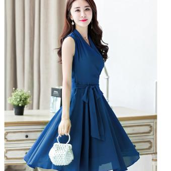 Đầm Xòe Dự Tiếc Thắt Nơ Eo Bella Beyeu1688 By6105 April 2018 - 3 Đầm Xòe Dự Tiếc Thắt Nơ Eo Bella Beyeu1688 By6105 - 3