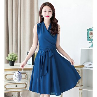 Đầm Xòe Dự Tiếc Thắt Nơ Eo Bella Beyeu1688 By6105 April 2018 - 2 Đầm Xòe Dự Tiếc Thắt Nơ Eo Bella Beyeu1688 By6105 - 2