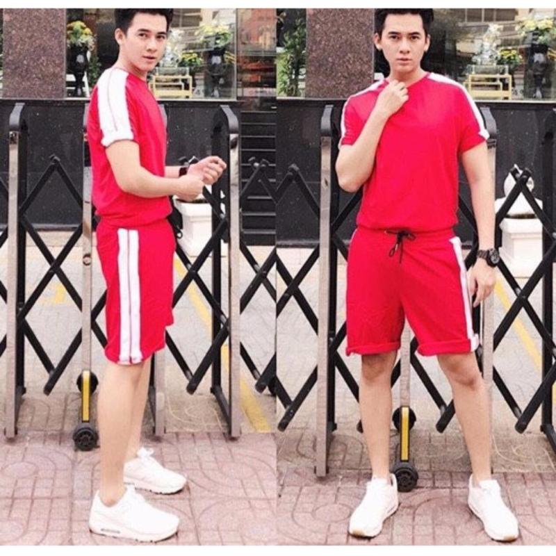 Nơi bán ĐỒ THỂ THAO TẬP GYM sọc đỏ