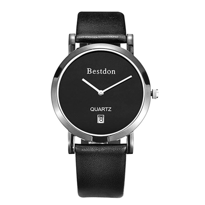 Giá bán Đồng hồ nam dây da Bestdon BD9951AG (Đen)