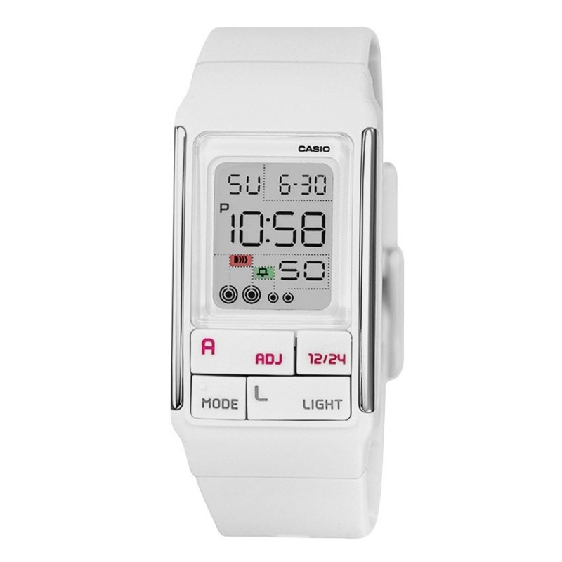 Đồng hồ nam dây nhựa Casio LDF-52-7ADR (Trắng) bán chạy