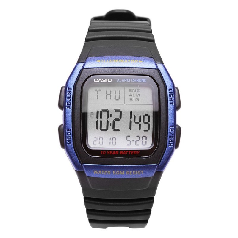 Nơi bán Đồng hồ nam dây nhựa Casio W-96H-2AVDF (Đen)