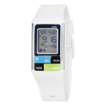 Đồng hồ nữ dây nhựa Casio LDF-50-7DR (Trắng)  