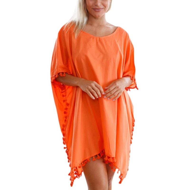 Nơi bán EOZY Fashion Ladies Women Irregular Length Casual Blouse Tops
Cover-up Korean Style Female Beach Dress Beachwear Swimsuit
Swimwear Bikini Cover Up Clothes (Orange) - intl