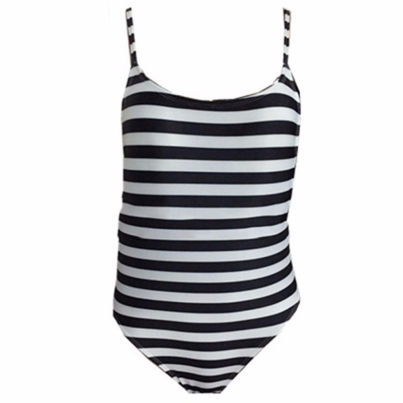 Nơi bán Fancyqube Women Bikini Bathing Swimwear One Piece Stripe Swimsuit
Stripe - intl