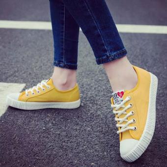 Giày Sneaker Nữ 81 Fashion - TiLaMi (vàng đẹp) May 2018 - 2 Giày sneaker nữ 81 Fashion - TiLaMi (vàng đẹp) - 2