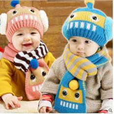 Bảng Báo Giá Mũ và khăn len ấm áp thời trang cho bé yêu hình Robot KOREA   One max