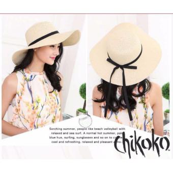 Nón Vành Rộng Nơ Xinh Xắn CHIKOKO (Loại To-Màu Sáng) June 2018 - 2 Nón vành rộng nơ xinh xắn CHIKOKO (Loại To-Màu sáng) - 2