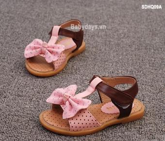Sandal bé gái SDHQ09B (Hồng)  