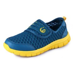Giảm Giá Summer Breathable Mesh Shoes Children’s Shoes (Navy Blue)   Lina Store