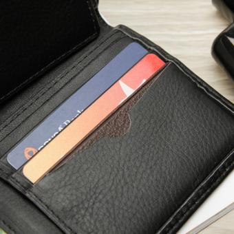 Ví Nam Đứng Da Bò 4U Nam Tính FB162D (Đen) May 2018 - 5 Ví Nam Đứng Da Bò 4U Nam Tính FB162D (Đen) - 5