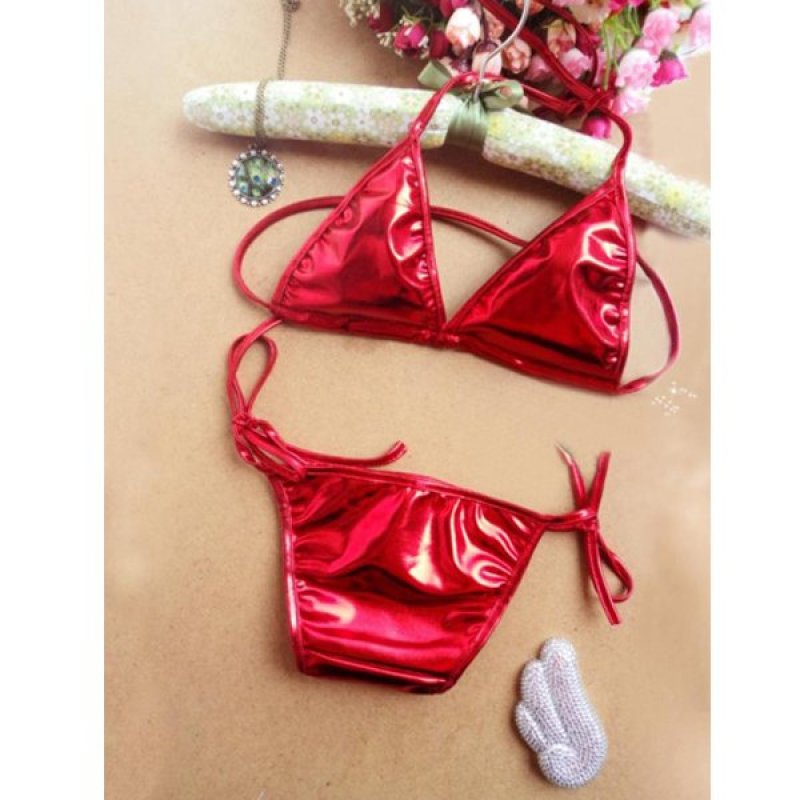 Nơi bán Woemn Appeal Paint Elastic Bikini Underwear Sexy Lingerie Red
Autoleader - intl