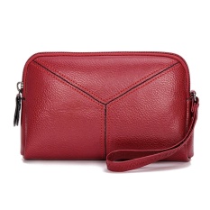 Thông tin Sp Women PU Leather Multifunction Mini Phone Bag Card Coin Clutch Bag(Red) – intl   welcomehome
