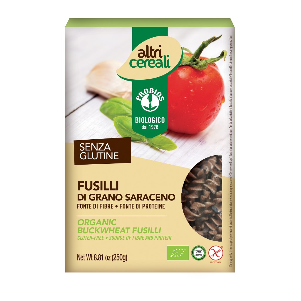 Nui Xoắn Kiều Mạch Hữu Cơ 250g ProBios Organic Buckwheat Fusilli 1