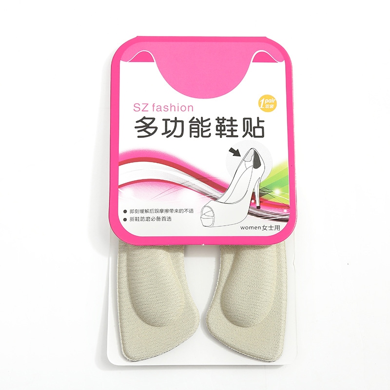 3Pairs Soft Foam Insoles High Heel Shoes Pad Heel Feet Stick Foot Pad Cushion Insoles Relieve Pain 17