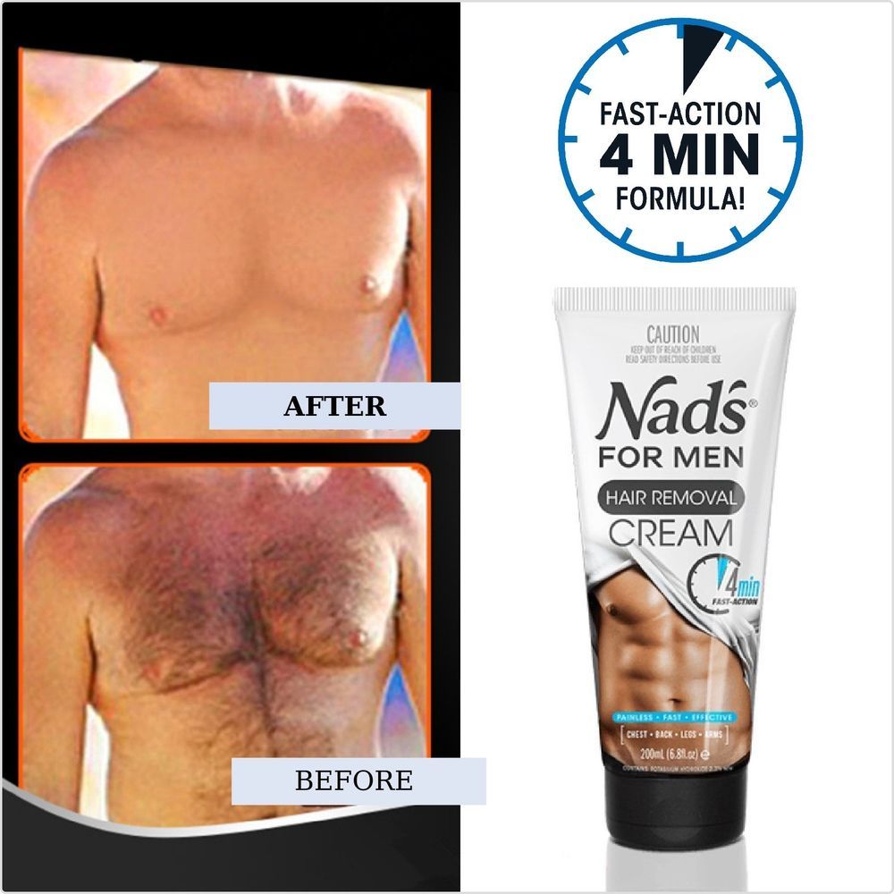 HCM]Kem tẩy lông cho nam Nads For Men Hair Removal Cream 200ml 