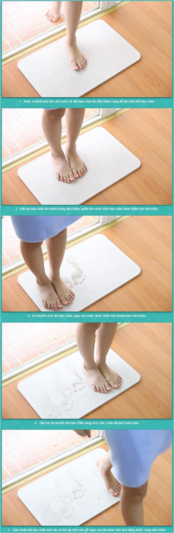 Thảm đá siêu thấm Nhật Bản