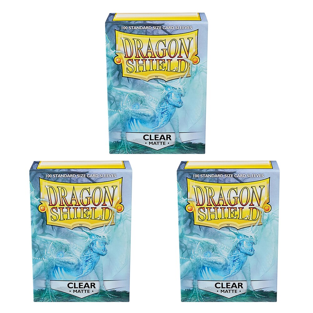 Dragon Shield Standard Size Perfect Fit SMOKE 100ct Brand New Factory  Sealed