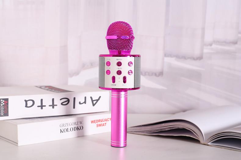 Microphone microphone sound national singing artifact integrated wireless bluetooth phone karaoke home full palm KTV