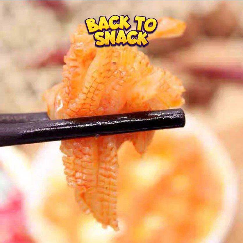 SÁCH BÒ CHAY SỐT CAY DAI GIÒN SẬT SẬT- GÓI 20G - ĂN VẶT NỘI ĐỊA TRUNG - BACK TO SNACK