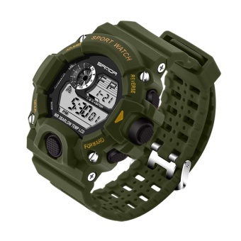 2017 SANDA Fashion Sports Digital Watch Jam Tangan Men Diving Sport LED Clock for Men Waterproof Geneva Military Watch Jam...