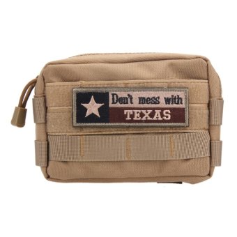 600D Tactical Military Molle Utility Accessory Magazine Pouch Bag (Brown) - intl  