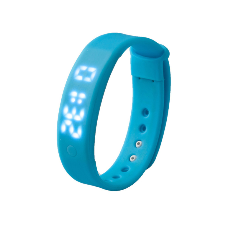 A6 All Day 3D Pedometer Sleep Calories Tracker Bracelet Smart Watch blue - intl bán chạy