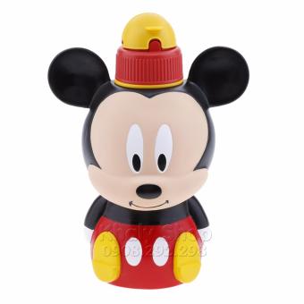 Bình nước giữ nhiệt có ống hút hình chuột Mickey Mouse Disney - 500 ml cho các bé và trẻ...