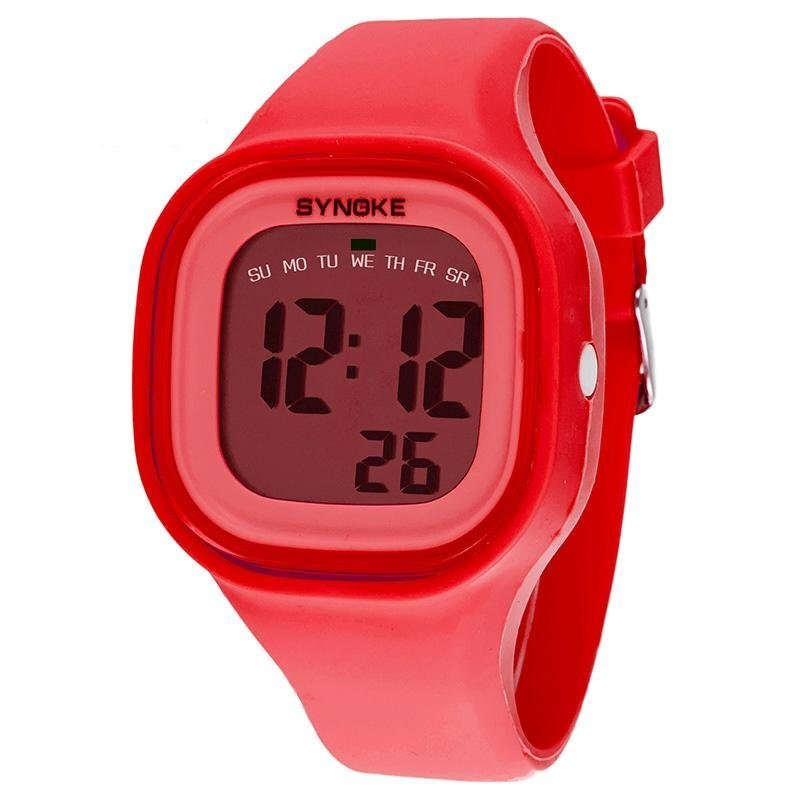 Bounabay Brand Boys Fashion Sports LED Digital Silicone Jelly Waterproof Digital Wrist Watch - intl bán chạy