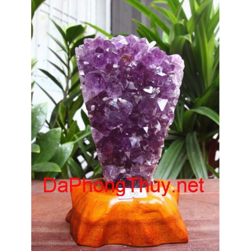 Đá phong thủy thạch anh tím LT15.6