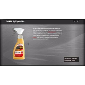Đánh Bóng Nhanh Sơn Xe Sonax High Speed Wax 500ml July 2018 - 2 Đánh bóng nhanh sơn xe Sonax High Speed Wax 500ml - 2