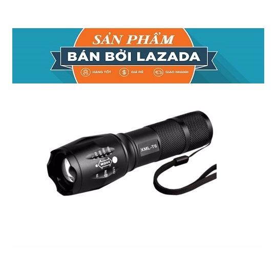 đèn sieu sang, Đèn pin siêu sáng X800 XTML-06 Probền đẹp, SÁNG MẠNH, CHIẾU XA, BẢO HÀNH UY TÍN TẶNG KÈM 1 PIN 7000Ma+1 sạc+1 đốc để pin AAA+1 hộp đựng cao cấp