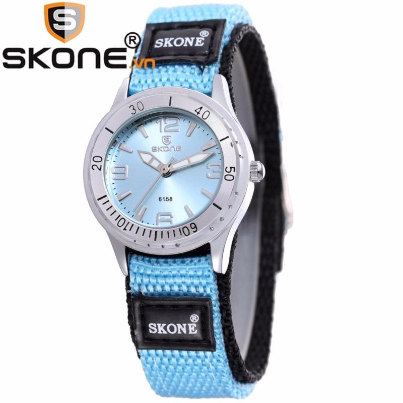 Đồng hồ bé gái hãng SKONE, máy Quartz Nhật, dây dù 6158-girl-4 bán chạy