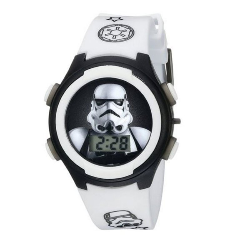 Đồng hồ bé trai dây nhựa LCD Flashing Lights Disney Star Wars Stormtrooper bán chạy