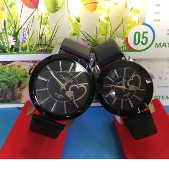Đồng Hồ Cặp Tình Nhân Dây Da (đen) April 2018 - 4 Đồng hồ cặp tình nhân dây da (đen) - 4